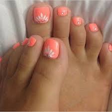 See more ideas about coral nails, nails, nail polish. Summer Coral Toe Nail Designs Confession Of Rose
