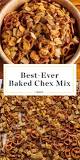What is Chex Mix seasoning made of?