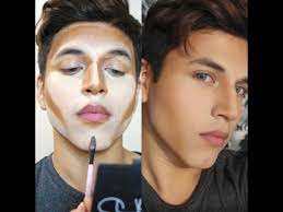 contouring makeup for men erick