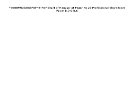 Pdf Download Pdf Chart Of Manuscript Paper No 20