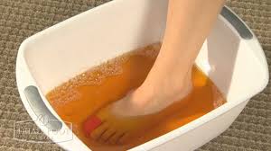betadine soak for foot you