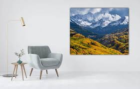 Mountain Wall Art Living Room Decor
