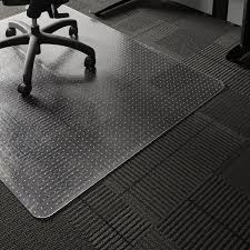 low pile carpet chair mat