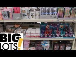 big lots beauty section come with