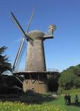 Why are there windmills in Golden Gate Park?