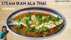 Maybe you would like to learn more about one of these? Steam Ikan Ala Thailand Thai Steamed Fish With Lime And Garlic Youtube