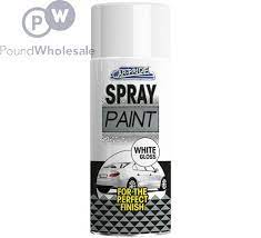 Whole Car Pride White Gloss Spray
