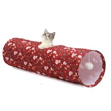 luckitty cat toy tunnel collapsible