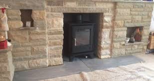 Remodelled Stone Fireplace Surround