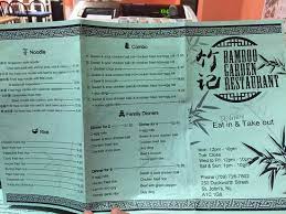 new menus picture of bamboo garden