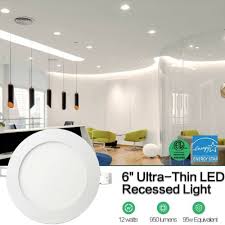 30 Pack 6 Inch Ultra Thin Led Recessed