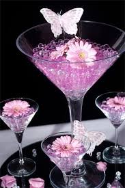 Gel Martini Glass Decoration 25 00