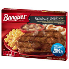 banquet salisbury steak meal