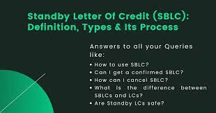 standby letter of credit sblc