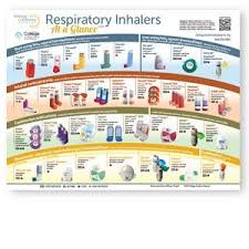 Respiratory Inhalers At A Glance English Version 11 X 8
