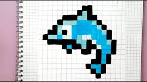 1600 x 900 jpeg 203 кб. Pixel Art Facile Pixel Art Facile Dessiner Un Dauphin Youtube Pixel Art Pixel Art Dauphin Pixel Art Pokemon