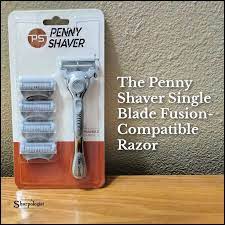 penny shaver single blade fusion