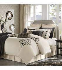 Queen size comforter and bedding sets when you really want to get cozy and cuddle into a comfortable spot, a soft comforter or bedding set can make all the difference you need to feel at home. Cream Fleur De Lis Comforter Set Brown Accents King Or Queen Bedroom Comforter Sets Master Bedroom Comforter Sets Comfortable Bedroom