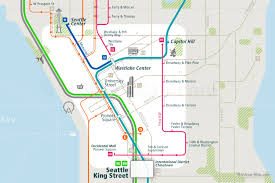 seattle rail map city train route map