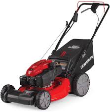 A self propelled lawn mower is similar to a push mower, except for one key component; Amazon Com Craftsman M275 159cc 21 Inch 3 In 1 High Wheeled Self Propelled Fwd Gas Powered Lawn Mower With Bagger Red Garden Outdoor