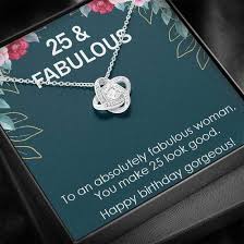 25th birthday gift for womens turning