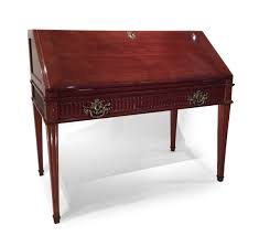 This writing desk with a drawer works beautifully in. French Desk In Solid Mahogany Bordeaux Louis Xvi Ref 53011