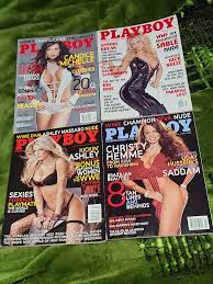 Playboy Magazine Lot of 4 WOMEN OF THE WWE-CHRISTY HEMMIE,CANDICE  MICHELLE,SABLE | eBay