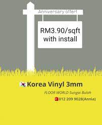The line will serve 1.2 million people in the klang. Korea Vinyl Tile 3mm Rm3 90 With Install Home Furniture Others On Carousell