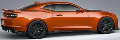 2022 Chevy Camaro Gets New Orange