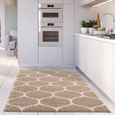 collection rugs trellis design in beige
