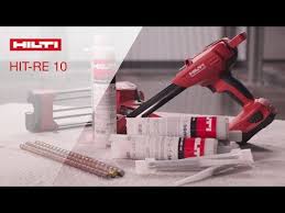 introducing hilti injectable mortar hit