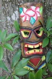 Hawaiian Tiki Bar Wall Decor Tiki Mask