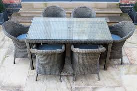 Alder Rattan Outdoor Table Chairs