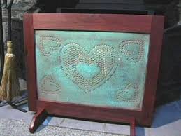 How To Make A Copper Fireplace Screen