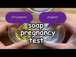 how to perform a soap pregnancy test