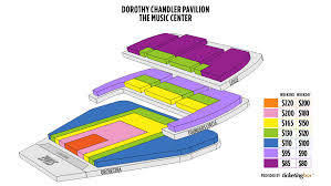 Downtown La Dorothy Chandler Pavilion The Music Center Mapa