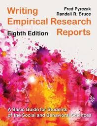 Writing empirical research reports   Can You Write My College    