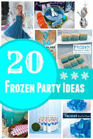 20 frozen birthday party ideas