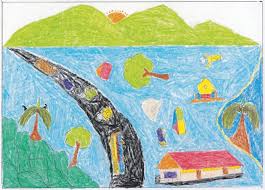 Bella learns how swinging movements similar to those caused by earthquakes can be drawn or recorded on paper. Indian Ocean Tsunami Survivors Reunited With Childhood Drawings Global Development The Guardian