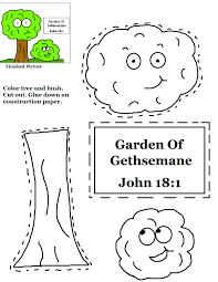 garden of gethsemane cutout activity