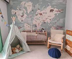 Kids Rooms With World Maps Kids
