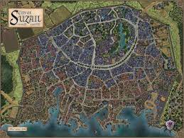 Suzail, Capital City of Cormyr, Faerûn, Forgotten Realm, DnD : r/inkarnate