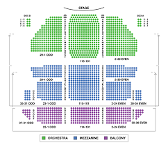 St James Theatre Seating Chart Theatre In New York