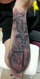 Knuckle Up Ink Arm Ed Wall Tattoo
