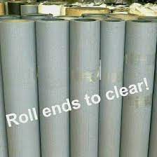 grey safety flooring roll end
