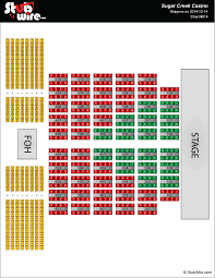 Club Regent Casino Concert Seating Chart Slots And Poker