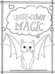 There are tons of great resources for free printable color pages online. Upside Down Magic Free Printable Activity And Coloring Pages