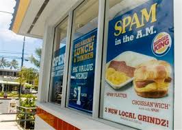burger king serves up spam in hawaii