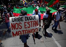 Colombia: La “minga” indígena se une en Cali para movilizarse hasta Bogotá  en protesta contra Iván Duque | FOTOS | MUNDO | EL COMERCIO PERÚ
