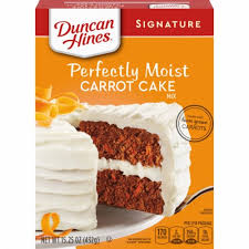 Then stir in the sprinkles. Duncan Hines Signature Carrot Cake Mix 15 25 Oz Kroger